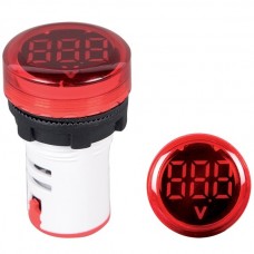 Βολτόμετρο Ψηφιακό AC 12-500V Φ22 Πόρτα Πίνακα EL-ED16R